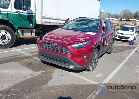 2022 Toyota Rav4 Hybrid Limited из США, поврежденный, VIN 4T3D6RFV0NU079552